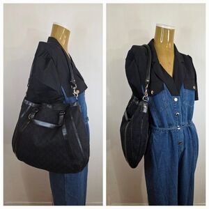 ✨️GUCCI GG Canvas Abbey Convertible Hobo Bag